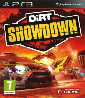 DiRT Showdown (USA) box cover front